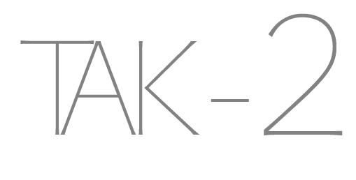 TAK-2のロゴ 黒